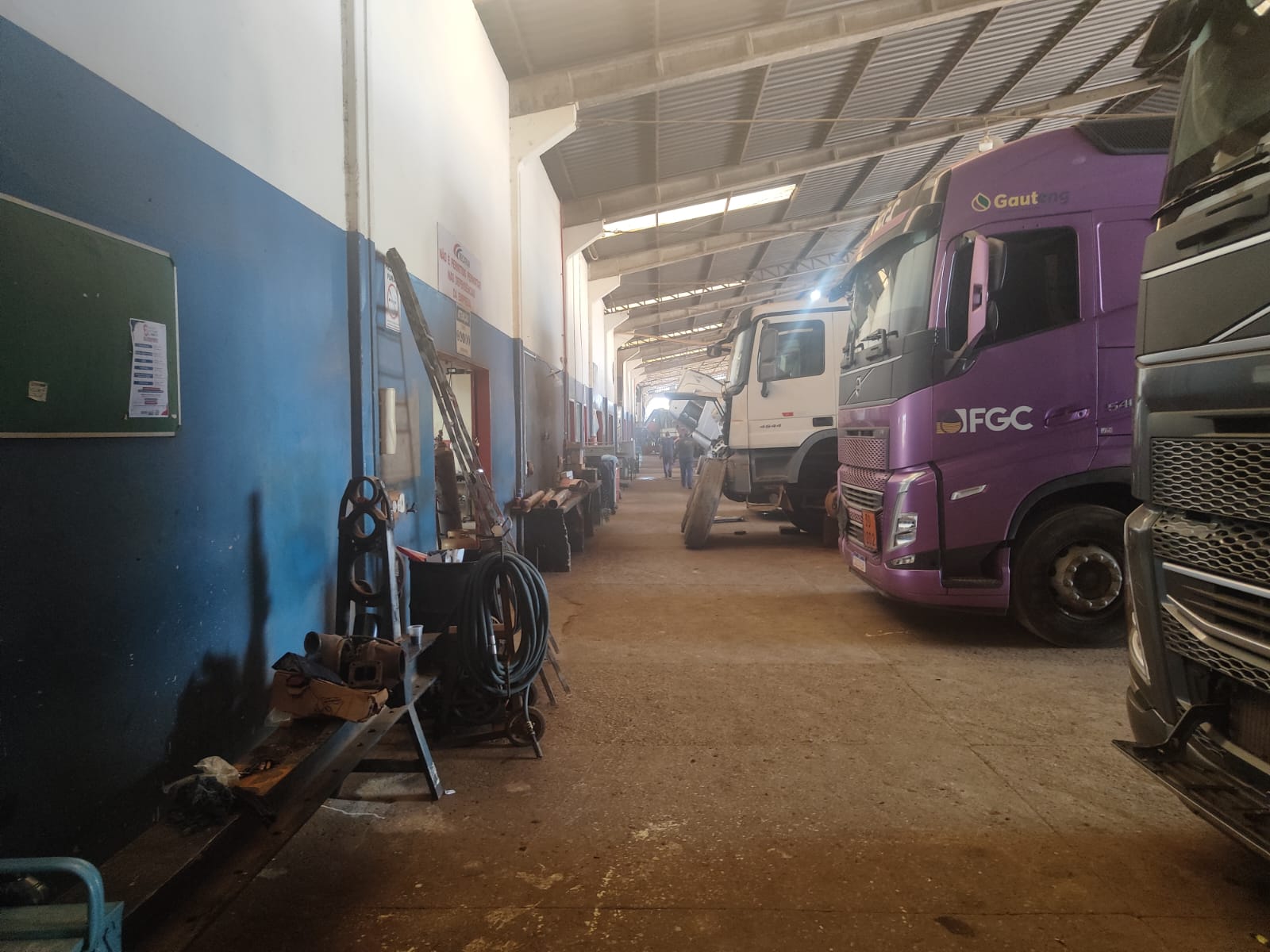 Instalações e equipe Mecatran